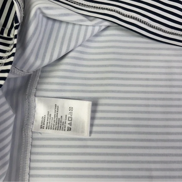 Tommy Bahama Shift Womens XL Black White Dress Aubrey Cassia Striped IslandZone - Picture 8 of 9